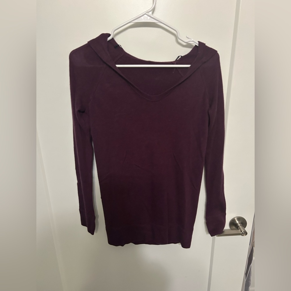 Lululemon Purple Hooded Sweater